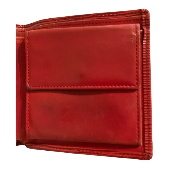 Louis Vuitton Red Epi Leather Bifold Wallet. Pre-loved - Picture 3 of 6